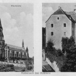 Kirche und Burg Eltz um 1925