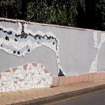 "Hundertwassermauer in der Gedächtnisstraße" - Herbert Hennes