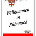 willkommensschild
