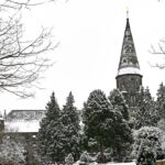 „St. Mauritius im Winterkleid“ – Foto Heinz Köhmstedt