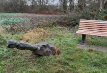 Jakobsstele erneut umgestoßen