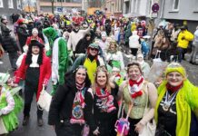 K.u.K. Rübenach war beim RoMo-Umzug in Koblenz mit dabei