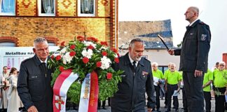 Nach dem Kirchweihgottesdienst der Toten gedacht