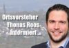 Ortsvorsteher Thomas Roos informiert