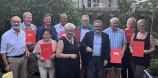 SPD Ortsverein Rübenach ehrte langjährige Mitglieder